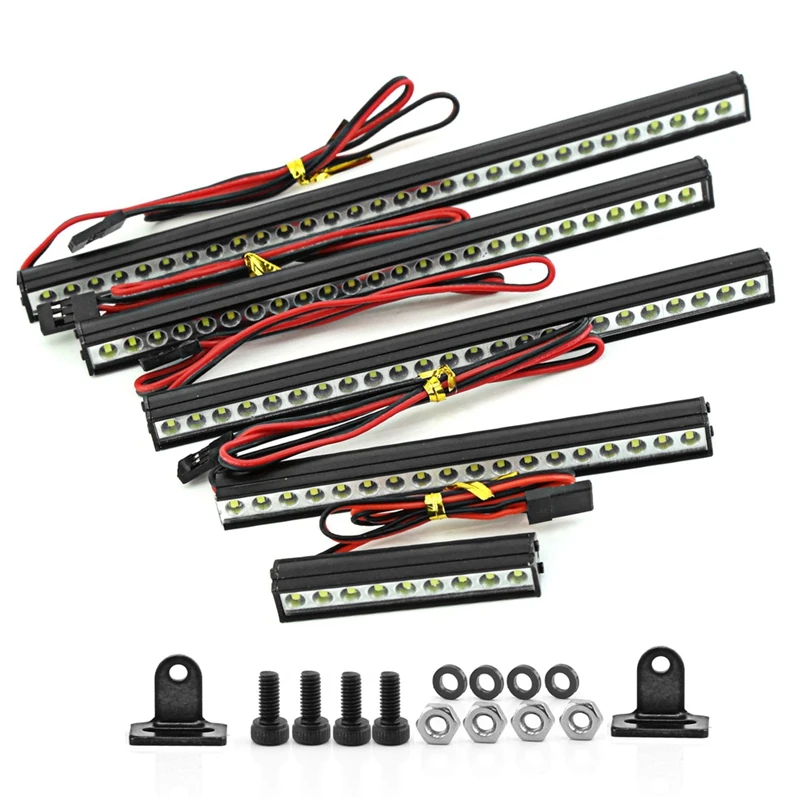 Barre lumineuse LED pour toit de voiture Rc, lampe 9/18/25, Inoler Trx4, Axial Scx10, 1/10, Scx24, Wrangler D90, Rubicon Body, 90046