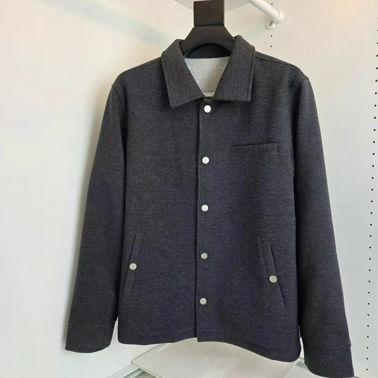 

BC итальянский осенне-зимний новый модный повседневный вязаный свитер в стиле старых денег с лацканами, мужская деловая куртка с длинными рукавами