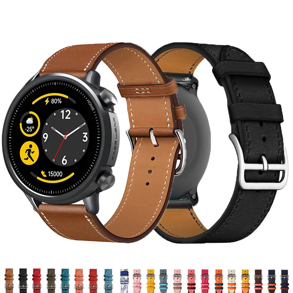 

Leather Band for Mibro A1 Smart Wristband Quick Releas Strap for Mibro A1 Correa Bracelet Watches Accessories