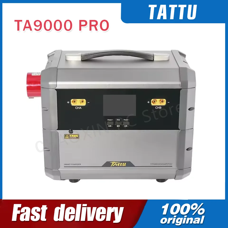 

TATTU TA9000 PRO Dual Smart Charger 120A/ 9000W or 12S-22S LiHV LiPo Tattu Smart Battery