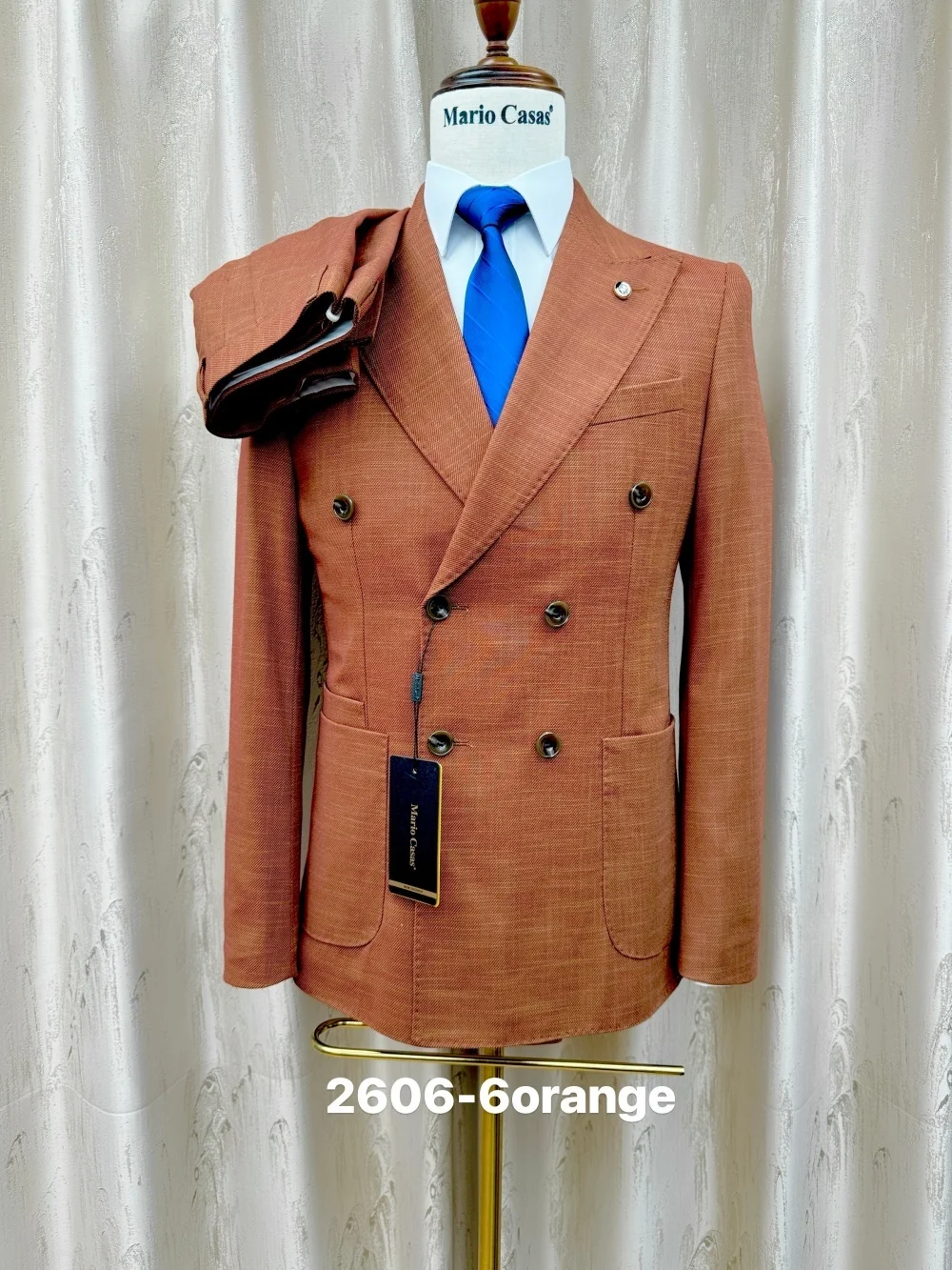 Abito formale da uomo color carbone di classe 2025 Set di abiti da sposa da lavoro con blazer doppiopetto premium