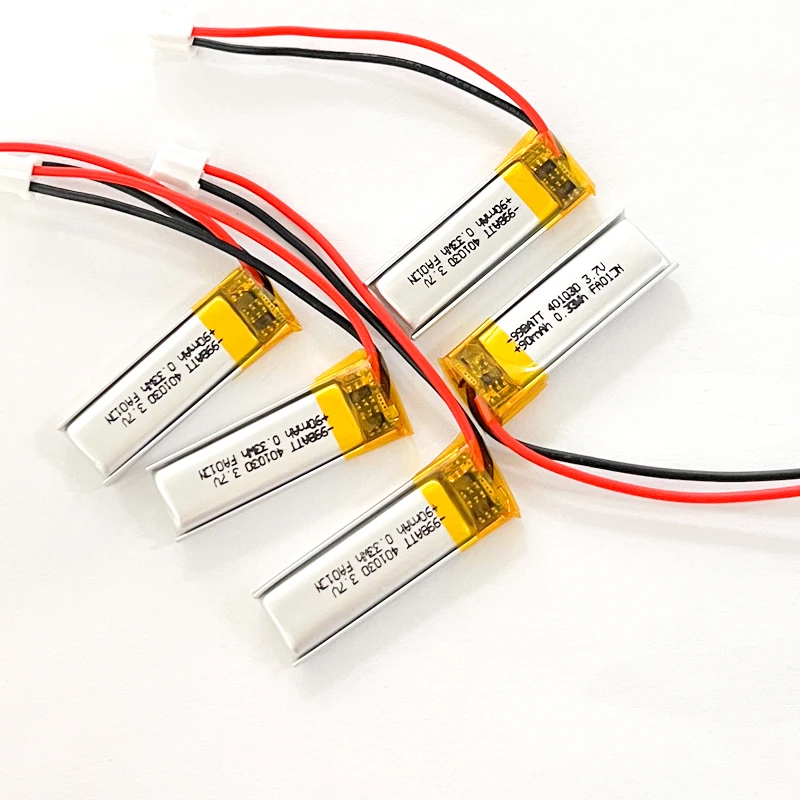 401030 Battery 3.7V 90mAh Lithium Polymer Lipo Rechargeable Batteries for MP3 MP4 GPS Bluetooth Headset Video Pen Camera Toys