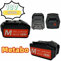 New replacement for Metabo 18V 4.0Ah-9.0Ah lithium battery suitable for drill wrench hammer grinder Metabo18VBattery Asc30 Asc55