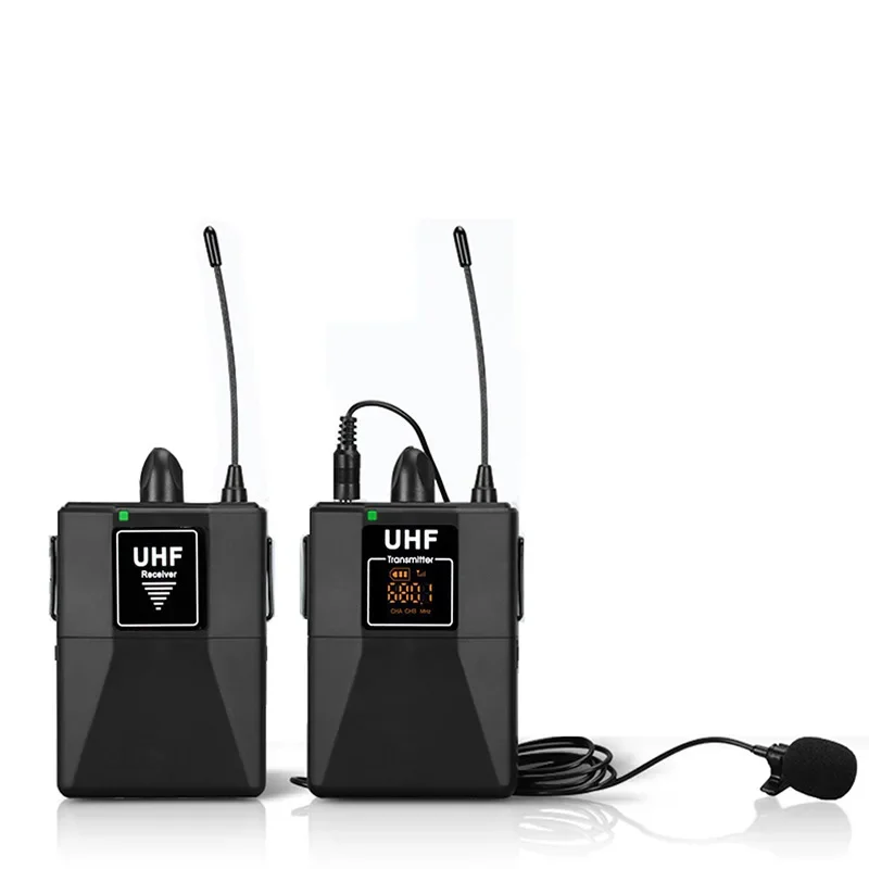 

MiCWL U20 Design For Camera Camcorder DSLR Outdoor Live Studio Wireless Lavalier Microphone 100m Working Distance