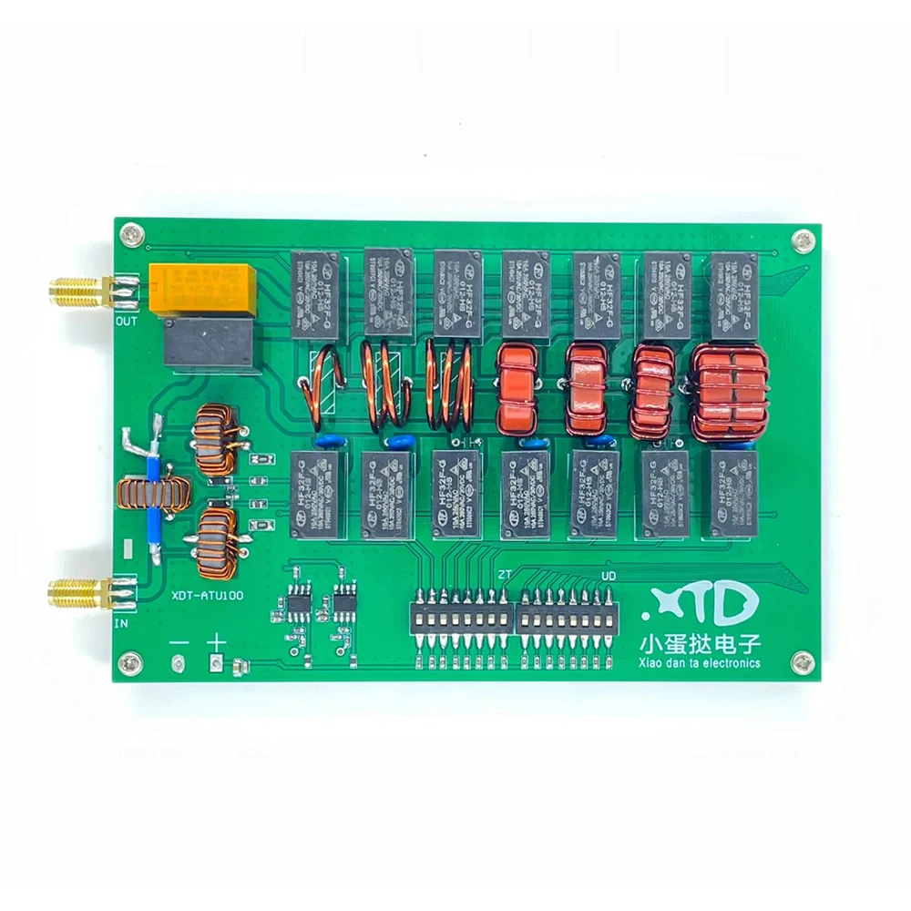 تجميع Xdt Atu N1 (XDT-ATU100) 1.8 ميجا هرتز-50 ميجا هرتز 200 واط موالف هوائي يدوي عالي التردد موالف هوائي الموجات القصيرة