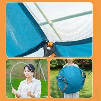 3-4 Person Camping Automatic Tent Lightweight Thick Waterproof Pop Up Tent Outdoor Oxford Cloth Fishing Shelter Tent
