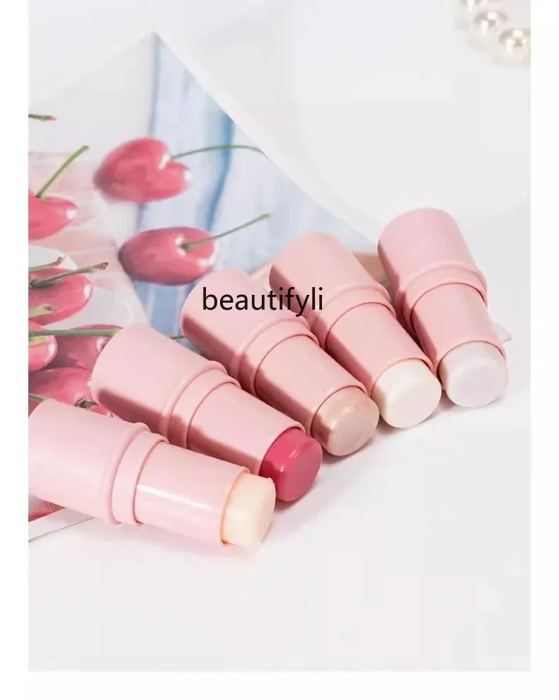 

Blush stick high-gloss grooming integrated disc brightening natural nude makeup high-gloss rouge cream