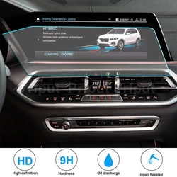 Tempered glass screen protector film For BMW X5 M50i X5 M X5 xDrive45e X5 xDrive40i 2021-2022 12.3 inch Car radio GPS Navigation