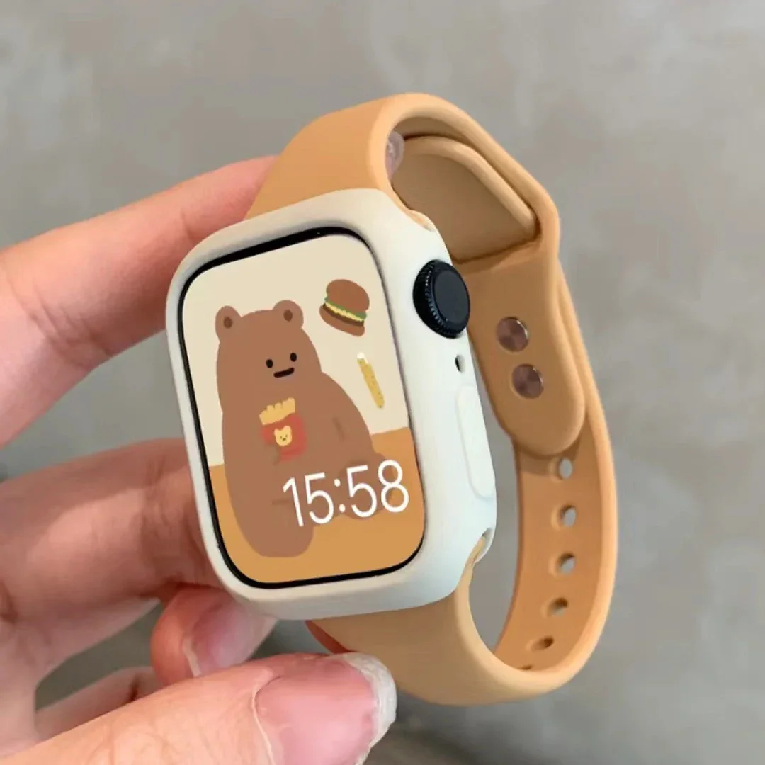 حزام سيليكون نحيف لساعة أبل 45 مللي متر 44 مللي متر 41-40 مللي متر 42-46 مللي متر سوار رياضي iWatch سلسلة 10 8 7 6 5 se 4 3 9 Ultra 2 49 مللي متر