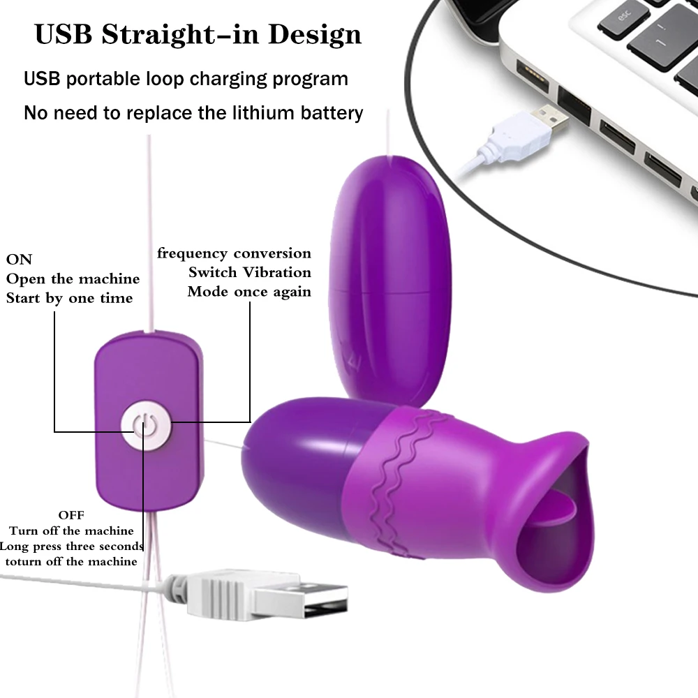 Tongue Blowjob sucking Vibrator Sex Toy For Women Clitoris Stimulator Nipple Sucker Anal Vagina Masturbators Sexy Massager