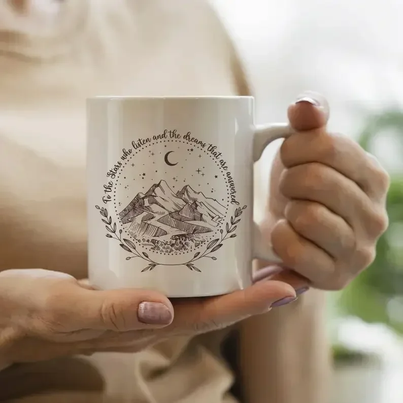 ACOTAR, Court of Thorns and Roses, Book Mugs, ACOTAR Inspired Mugs