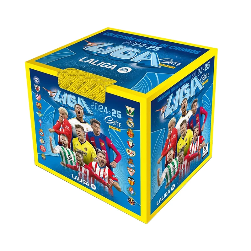 2024-2025 بانيني دوري كرة القدم مجموعة ألبوم ملصق لاعب الكرة Mbappe Yamal بطاقة محدودة