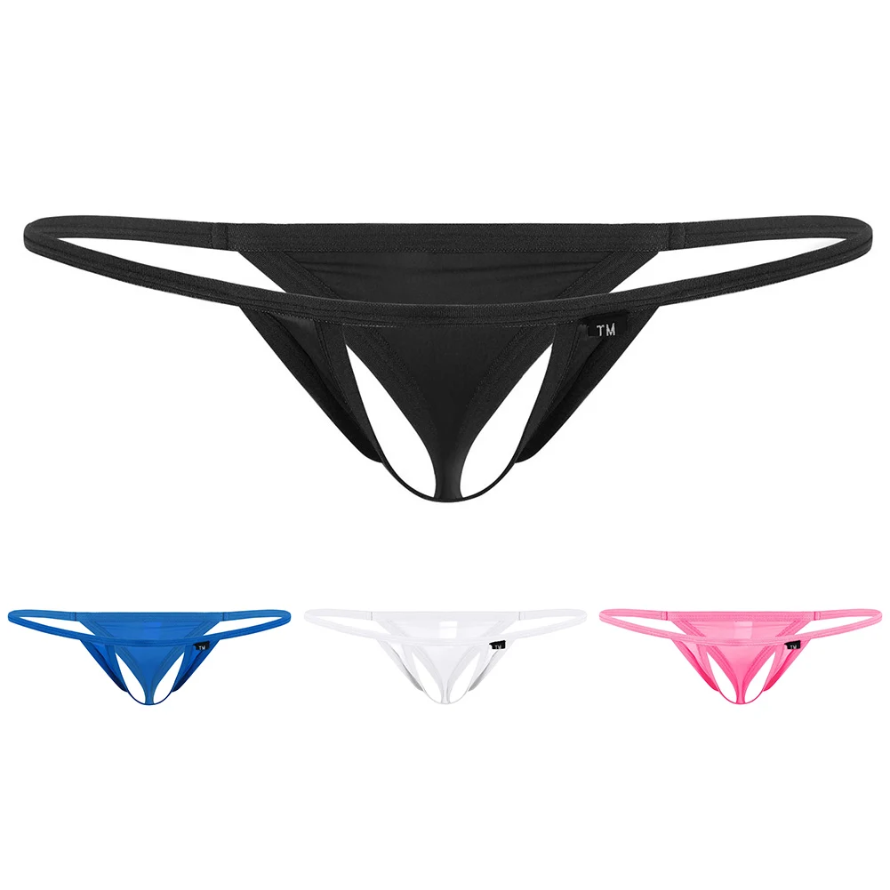 ثونغ مرن للرجال ، ملابس داخلية مثيرة ، انظر من خلال ، خصر منخفض ، سروال داخلي ، سراويل داخلية ، سراويل داخلية ، جوفاء ، شفافة ، حزام رياضي #6