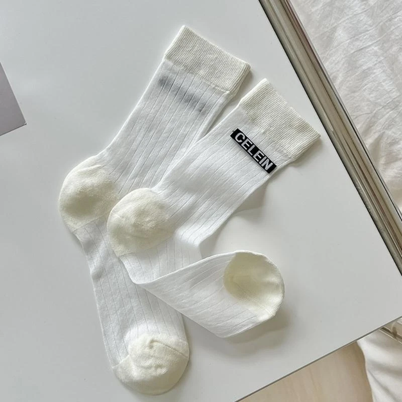 

Women Socks Casual Cotton Socks Thin Ankle Dress Socks Simple Booties Socks 15UB