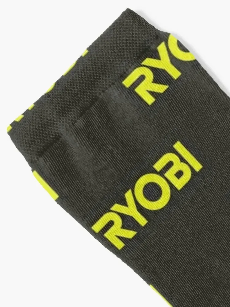 POWER TOOLS-RYOBI LOGO Socks Non-slip Stockings compression Men Socks Women's