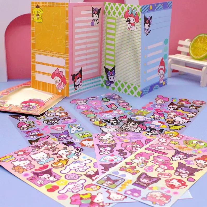 

24PACK/ лот KAWAII SANRIO KUROMI мелодия стикер ститч милый альбом альбом уплотняющий стикер