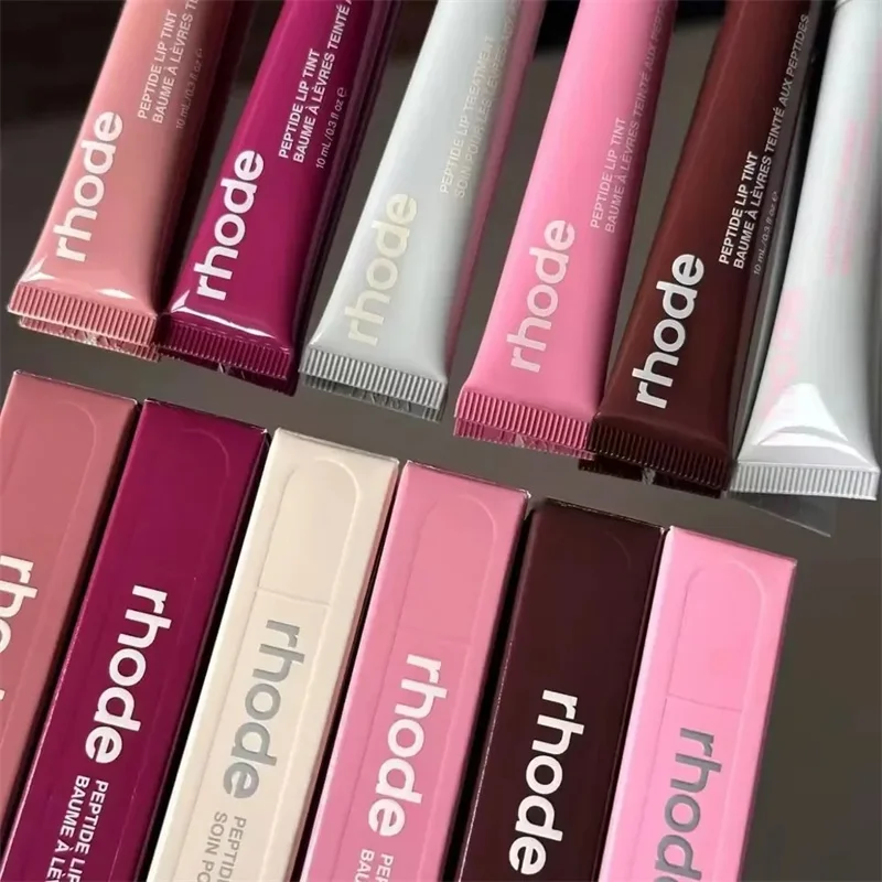 Lápiz labial de larga duración, gel hidratante con tinte para labios, rollo de canela, espresso, colores de moda, set de maquillaje para labios
