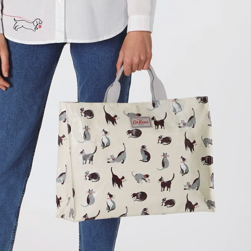 

Cath Kidston Водонепроницаемая сумка с цветочным узором и принтом Большая вместительная сумка через плечо на одно плечо Ручная женская сумка