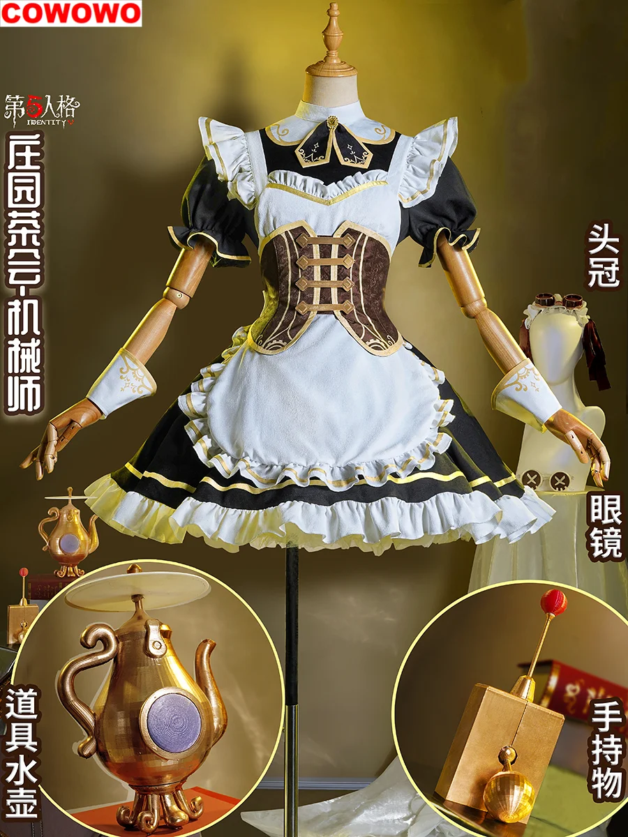 

COWOWO Identity V Tracy Reznik Cosplay Costume Cos Game Anime Party Uniform Hallowen Play Role Clothes Clothing