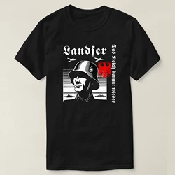 Maglietta della Wehrmacht di Deutsche Landser Das empire Kommt Wieder. T-shirt Casual 100% cotone manica corta allentate taglia superiore S-3XL