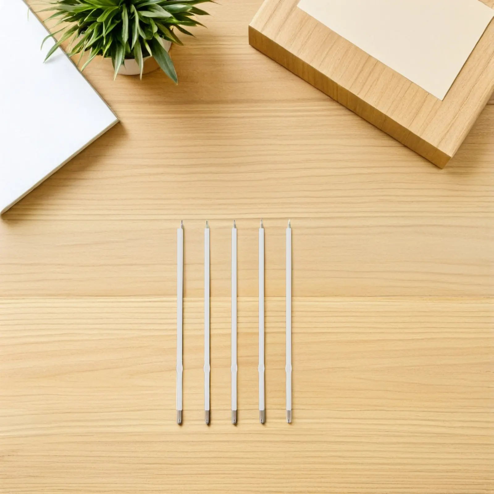 

200Pcs Ballpoint Pen Black Refill Plastic Lightweight Smooth Ink Writing Tools for School Office Supplies Click Pen Refills