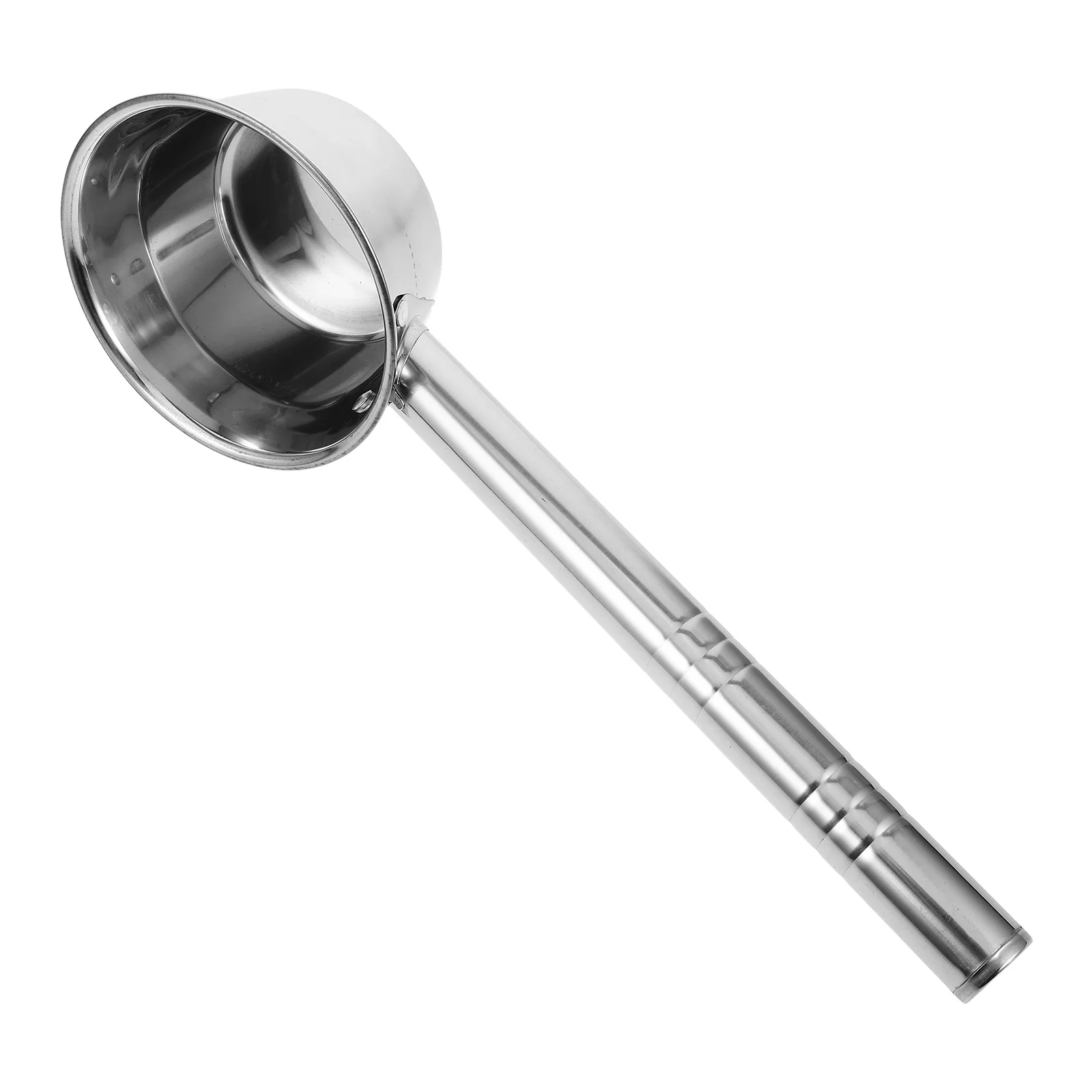 

Extended Handle Ladle 25x12 Stainless Steel Kitchen Water Scoop Long Spoons Soup Metal Gardening Plant Watering Tool