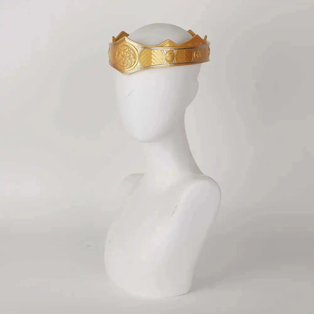 Film Dragon Family Rhaenyra Targaryen Cosplay korona nakrycia głowy unisex opaska na głowę kostium na Halloween akcesoria do włosów rekwizyty