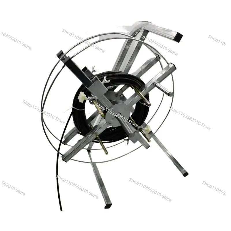 Winding Reeling Bundling Winder Power Cord Fiber Optic Monitoring Frame
