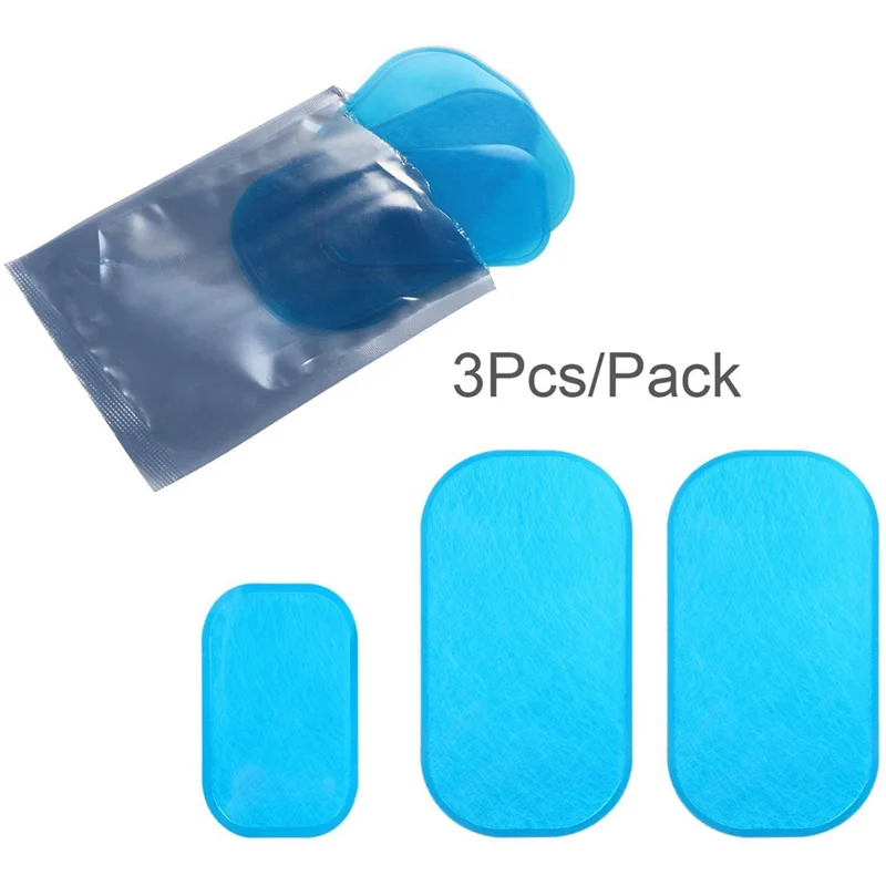 

ABVB-60Pcs Hip Trainer Gel Pads ABS Gel Pad Replacement For EMS Buttock Trainer ABS Replacement Gel Sheet
