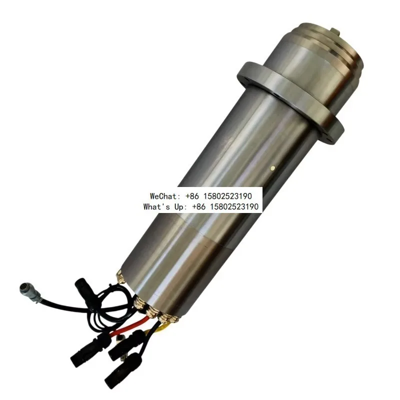 High Precision BT30 12.5kw Permanent Magnet Synchronous Motor 100mm Electric Spindle 24000rpm High Speed CNC Bearing ATC Spindle