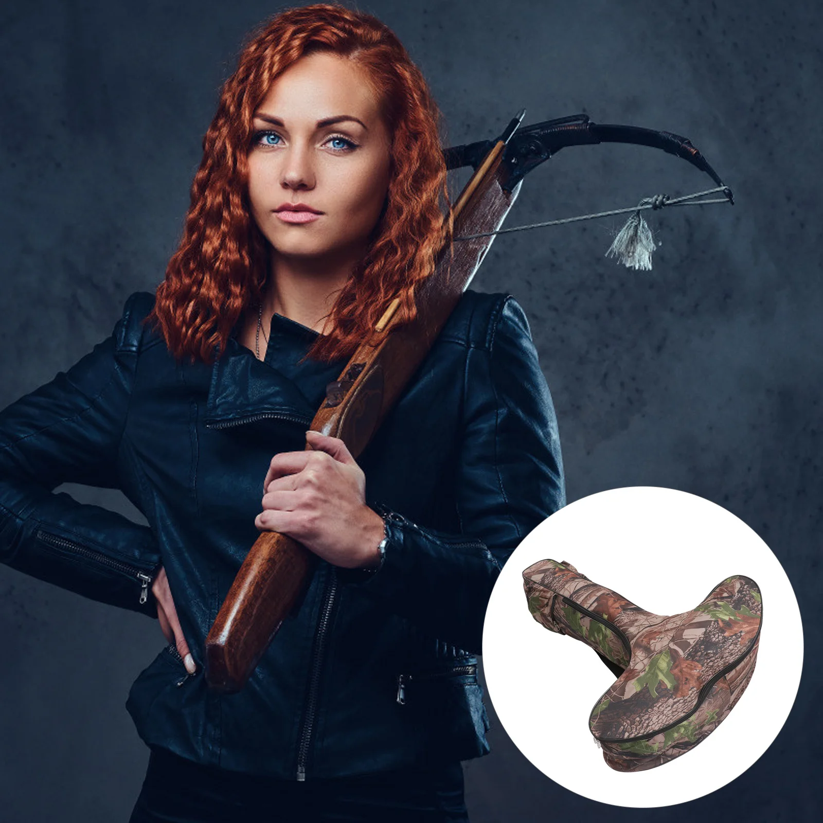 Tas Penyimpanan Ransel Pembawa Panahan Luar Ruangan yang Dapat Disesuaikan, Kapasitas Besar, Tas Panah dan Busur Anti Aus