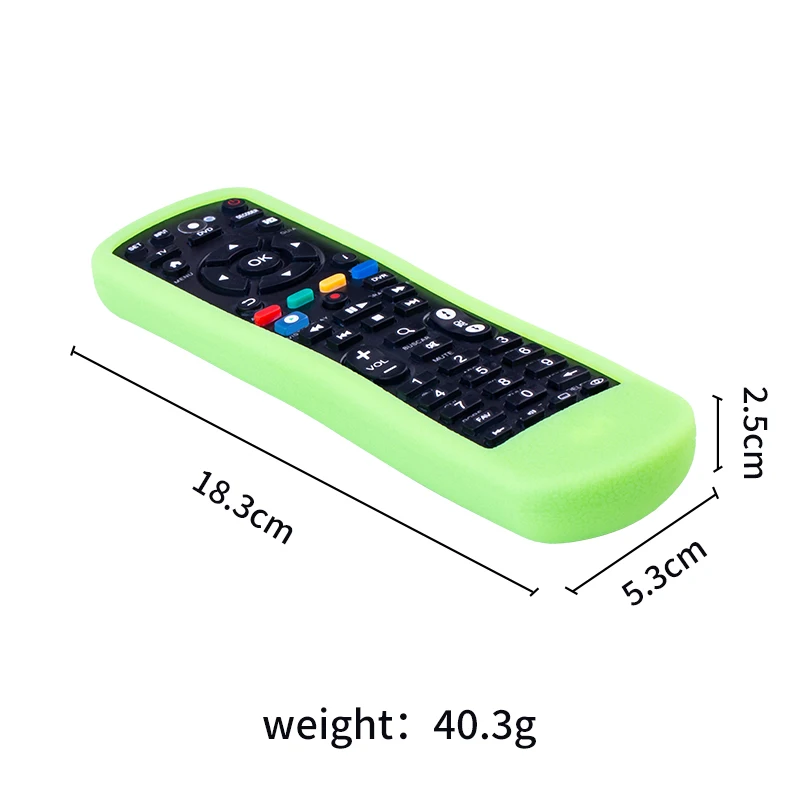 1pcs MOVISTAR silicone TV remote control case protects against dust and wear