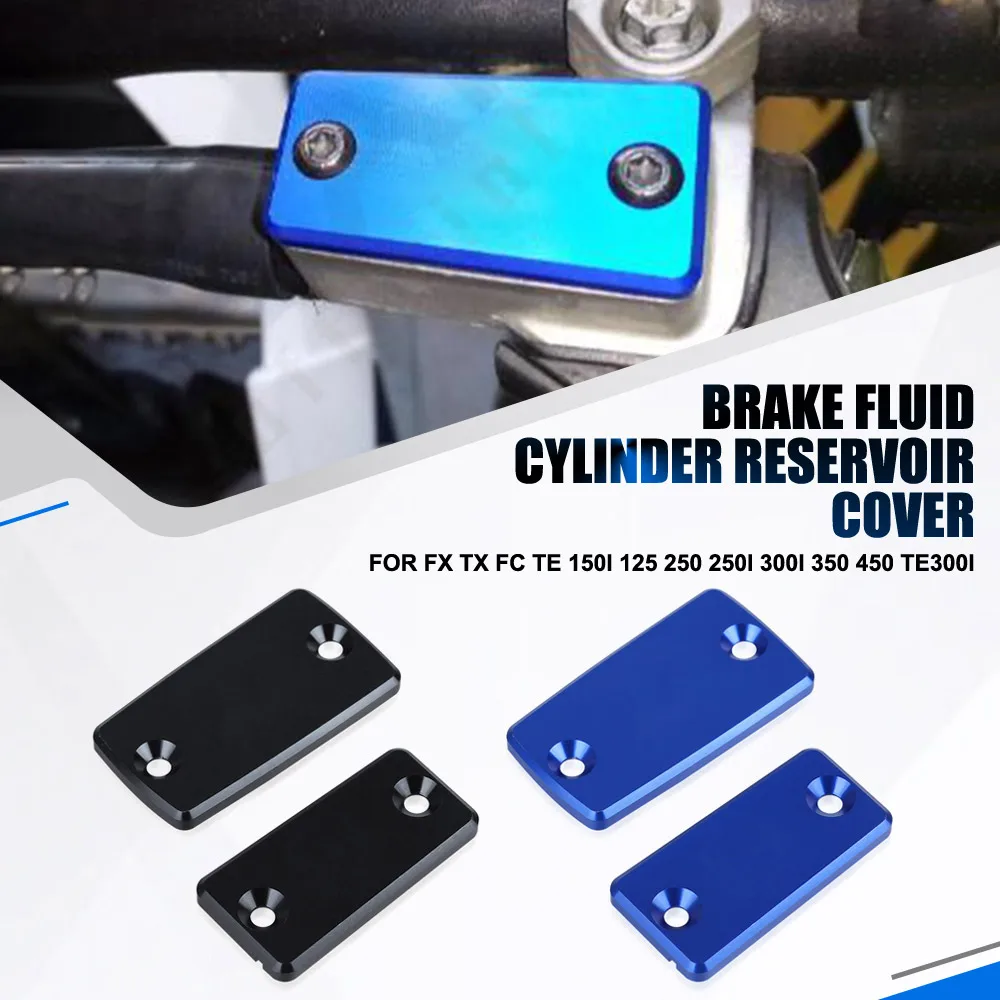 

For Husqvarna FX TX FC TE 150i 125 250 250i 300i 350 450 TE300i Front Brake Fluid Reservoir Oil Cup Cap Master Cylinder Cover