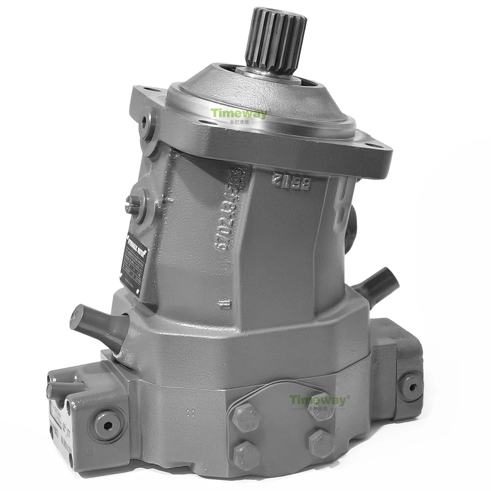 A6VM80 Hydraulic Piston Motor A6VM80HD1/63W-VAB020A Variable Displacement Motor A6VM80HD1/63W Hydraulic Motor