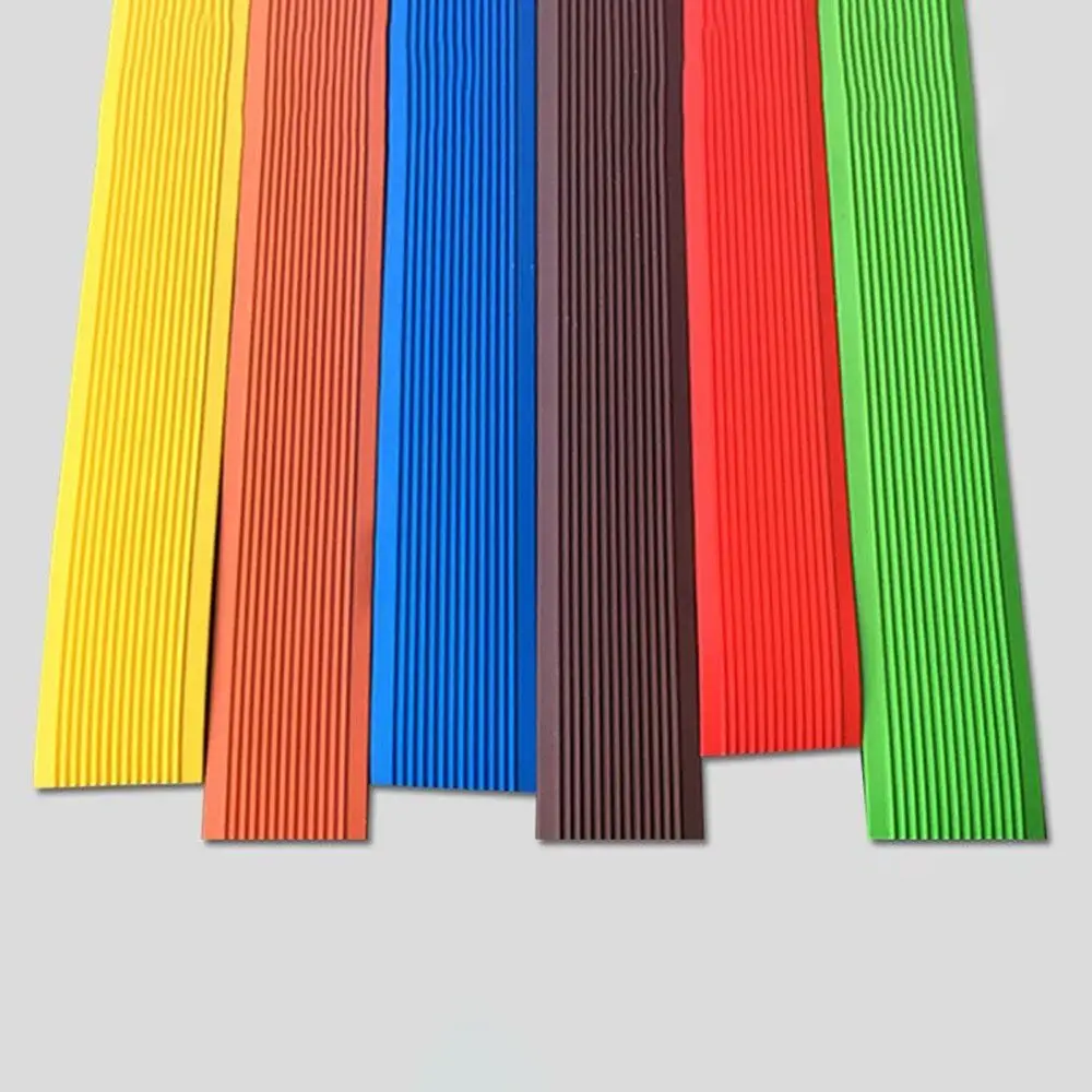 Pressing Strip Self-adhesive Anti-Slip Stair Strip PVC Non Slip Staircase Sticker Step Protector Rug Stairs