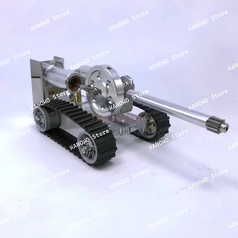 Retro Ganzmetall FÜR Stirlingmotor Tank Modell Motor Kit Mini Generator Dampf