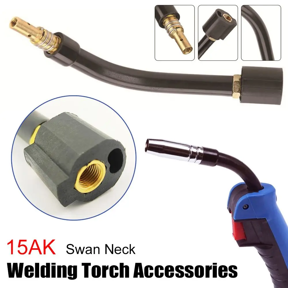 

1pc Consumable Set Soldering Supplies MIG MAG Welder Swan Neck MB15AK Assembly Welding Torch for 15AK