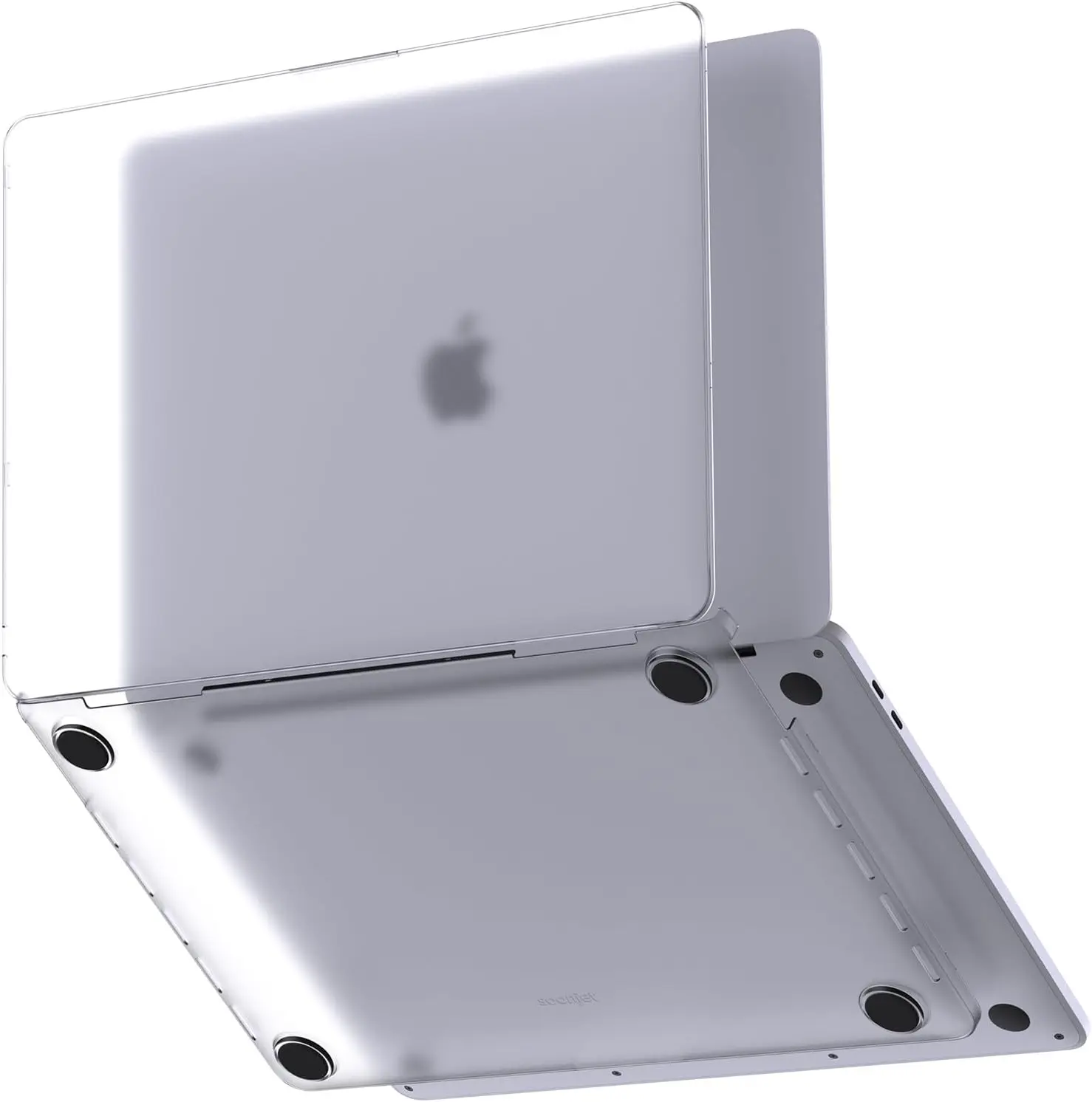 Capa para macbook pro 13 14 a2442 a2485, capa para macbook air 13, 2020, chip m1, 16 polegadas, 2021