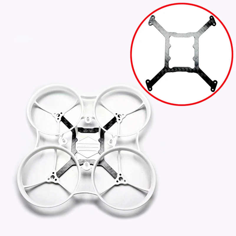 1 Stück für NewBeeDrone LiteAF75 Rahmen Kohlefaser-Bodenplatte 1mm dick FPV-Drohnen-Chassis Leichtgewichtige Verstärkte Fixierplatte
