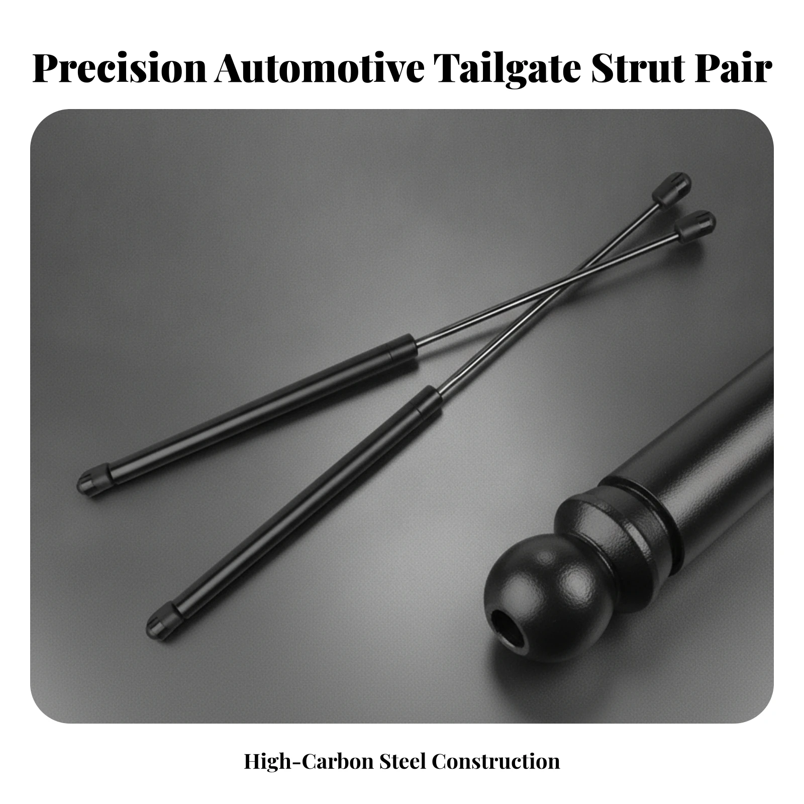 Tailgate Gas Struts Exact Replacement Rear Hatch Struts Tailgate Lift Support Rust-Resistant Trunk Gas Springs for Car Owners