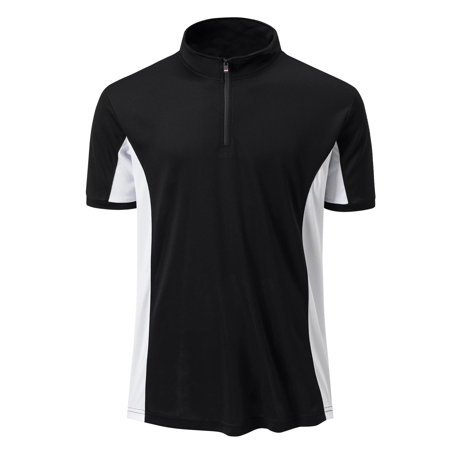 

Breathable Sports Top Men Women Sportswears Half Zipper Short Sleeve Fitness Running Sports Shirts Summer Breathable T-Shirt