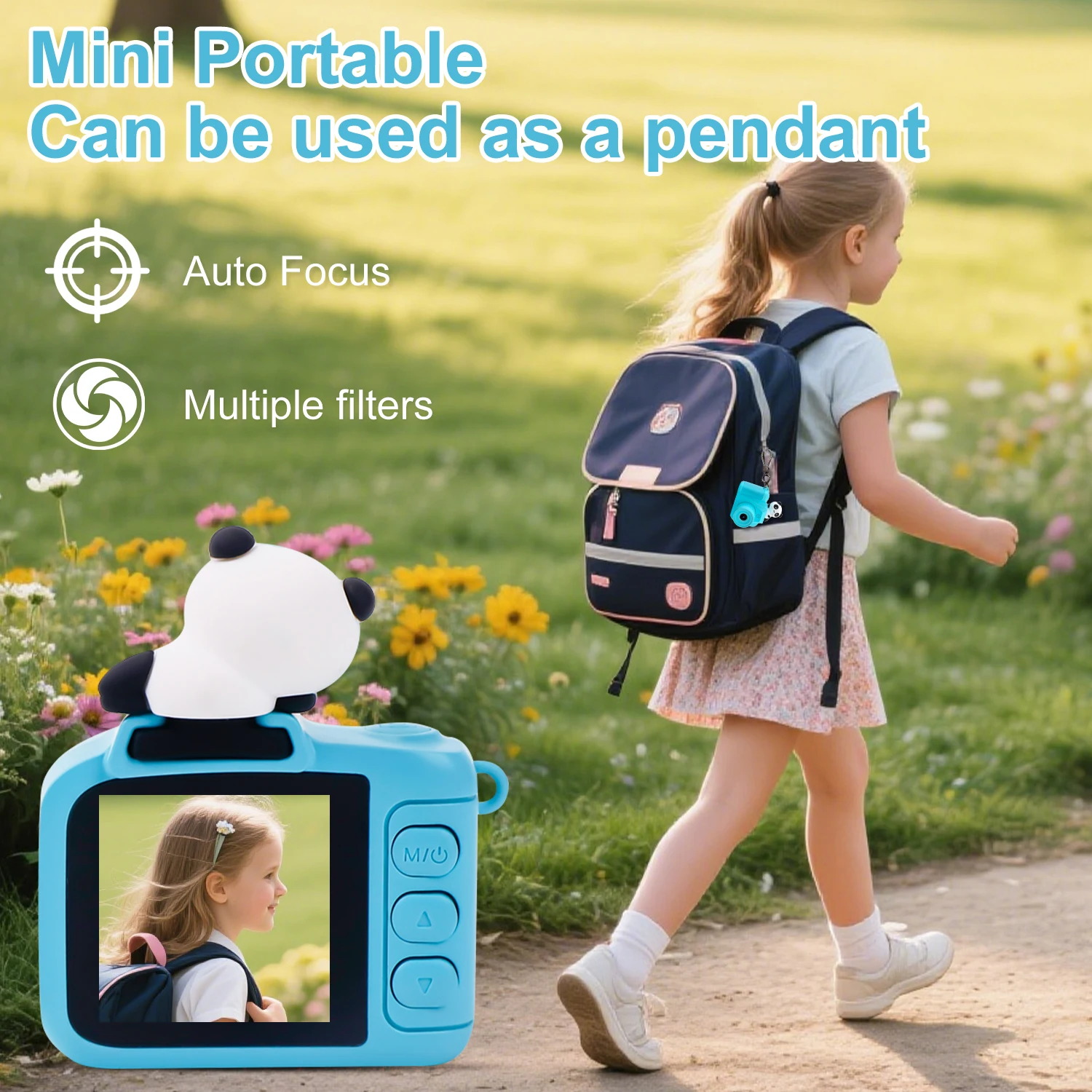 Kids Toy Digital Camera Long Standby Battery Portable Mini Campus Camera For Boys Girls Gift
