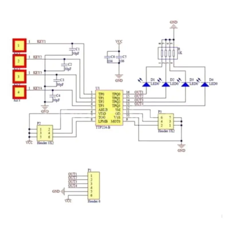 A99E-6X 12V 4CH Channel 433Mhz Wireless Remote Control Switch Integrated Circuit With 12 Transmitter DIY Replace Parts Tool