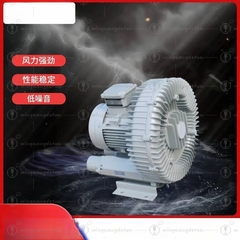HG-C2 Series Vortex Air Pump High Pressure Blower Vacuum Pump for Fish Pond Aeration CNC Engraving Industrial Use