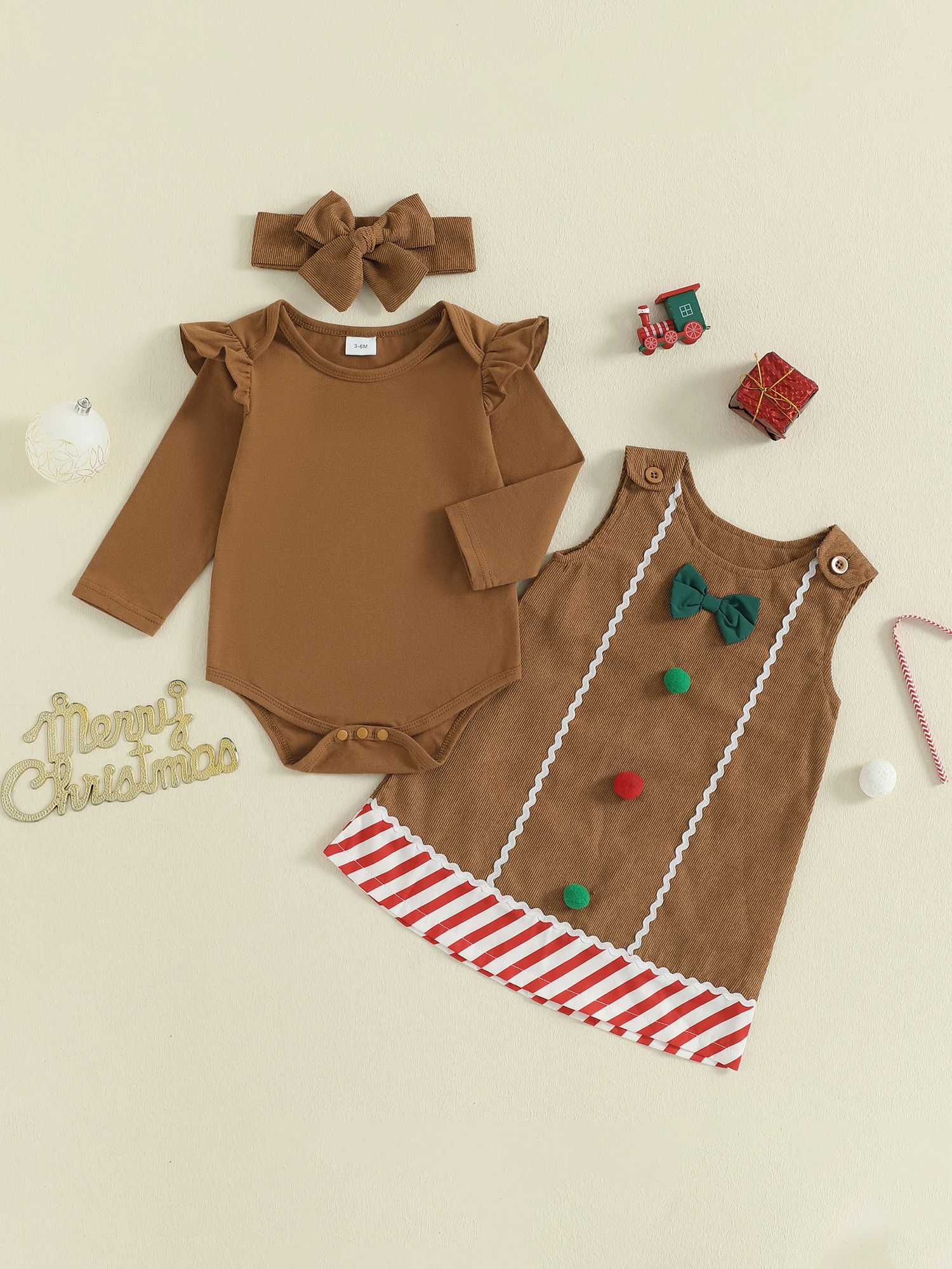 

Toddler Boy Christmas Outfits Plaid Long Sleeve Shirt Suspender Pants Bowtie Set Santa Claus Costume Hat Socks Gift Box