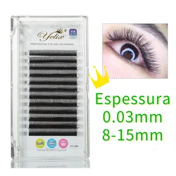 Yelix Y Shape Eyelash Extension 0.05 C Soft Cilios Yy Premade Fan Individual Lashes Mix False Eyelashes Lash Extension Supplies