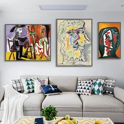 Abstract Vintage Famous Painter Canvas Painting Picasso Poster Art Prints Abstract Modern Gallery Wall Pictures Home Decor Gift