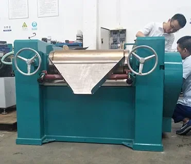 Drei 3-Rollen-Fräsmaschinen-Multifunktions-Schleifgeräte für den Laborgebrauch