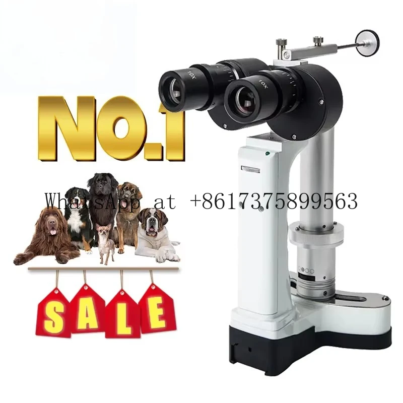 Portable Handheld Veterinary Slit  Compact Lightweight Professional Animal Ophthalmic Examination Diagnostic Device