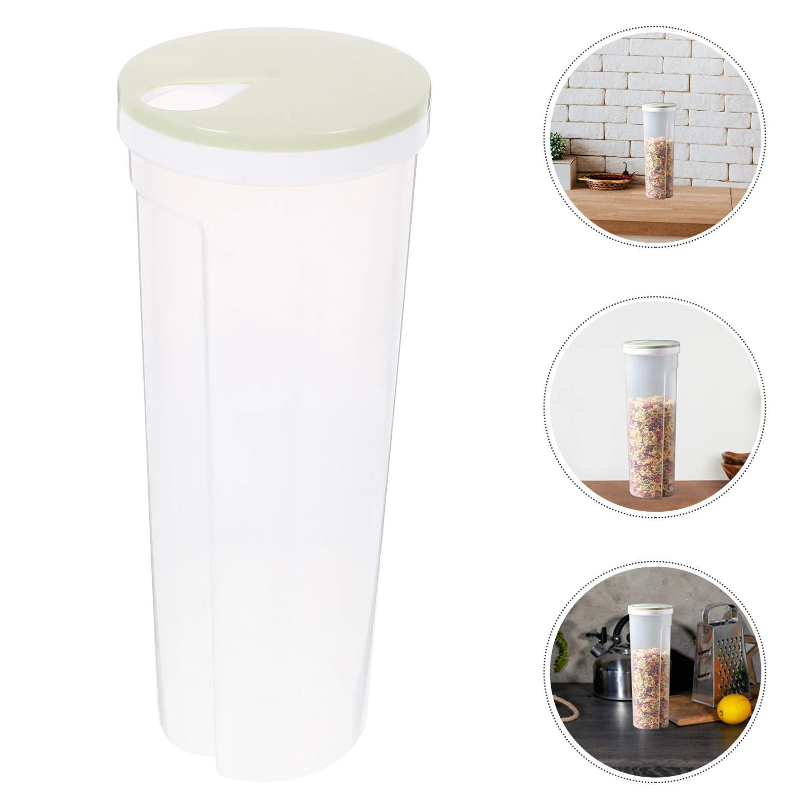 

Noodle Storage Box Pasta Noodles Containers for Pantry Organizer Spaghetti Pp Keeper Large